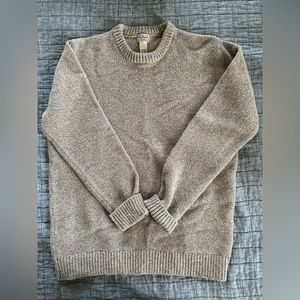 LL Bean wool sweater.
